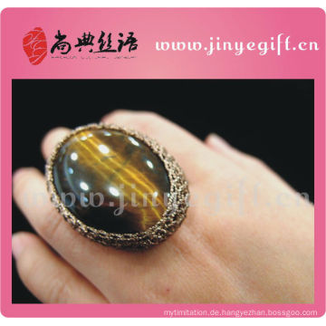 China Vintage-Schmuck handgefertigte filigrane Druzy Ring Vners